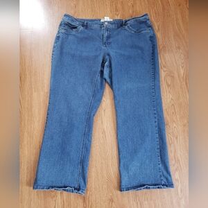 JMS Just My Size Stretch Bootleg Jeans size 24W Average